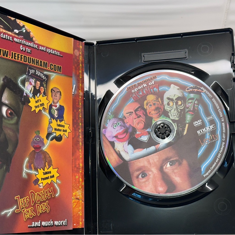 Jeff Dunham - Spark of Insanity (DVD, 2007) - Tested - Picture 9 of 11